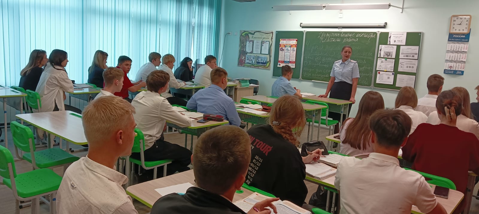 Профилактическая встреча с инспекторами ОГИБДД.