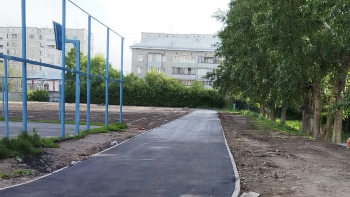 Преображение стадиона МБОУ «Лицей №3».